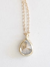 Load image into Gallery viewer, Rosecut Diamond Solitaire Pendant