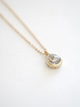 Load image into Gallery viewer, Rosecut Diamond Solitaire Pendant