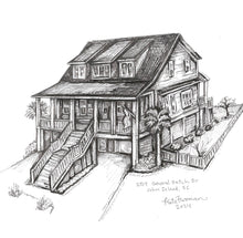 Load image into Gallery viewer, House Drawing
