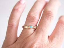 Load image into Gallery viewer, Mixed Gemstone Ring