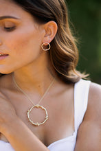 Load image into Gallery viewer, Circular Twig Stud Earrings