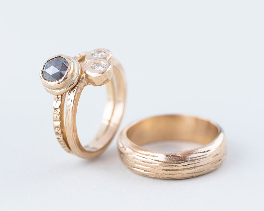 A Client Win! Kat and Matt are getting married in Asheville, NC with a non traditional engagement ring!