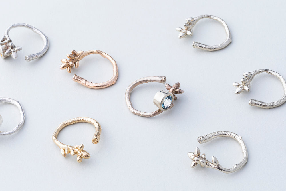 Twig Rings make the Perfect Wedding Stacking Ring Set!