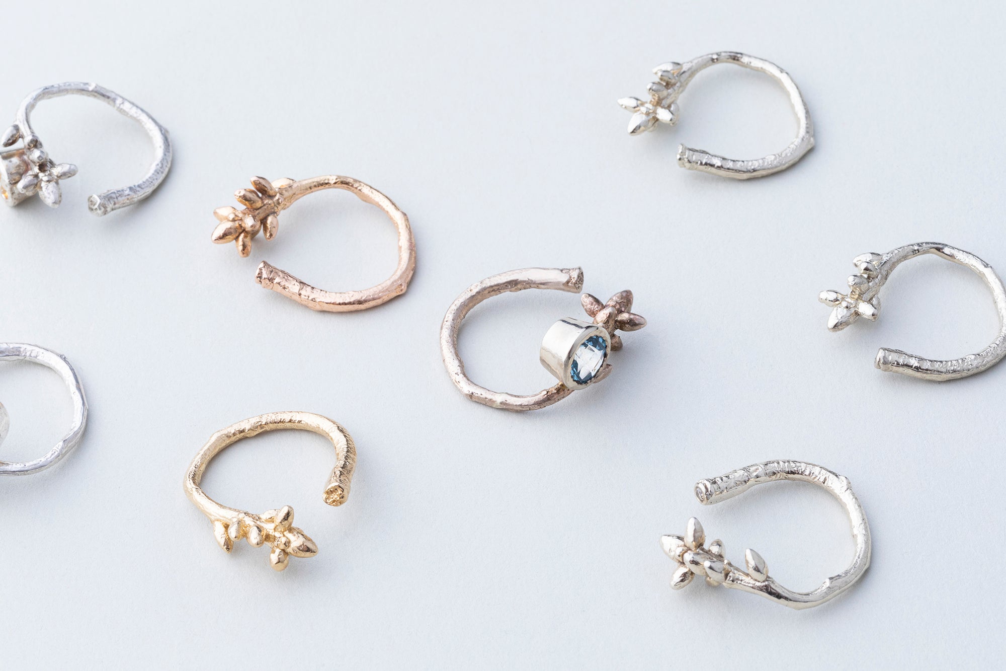 Twig Rings make the Perfect Wedding Stacking Ring Set!