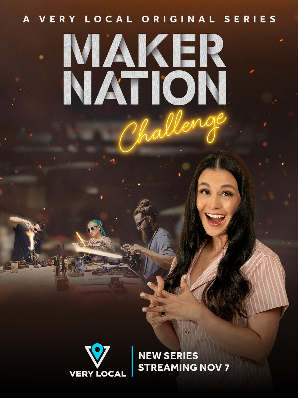 Maker Nation Challenge - with Kate Furman at the jewelry Expert Judge - airing SOON