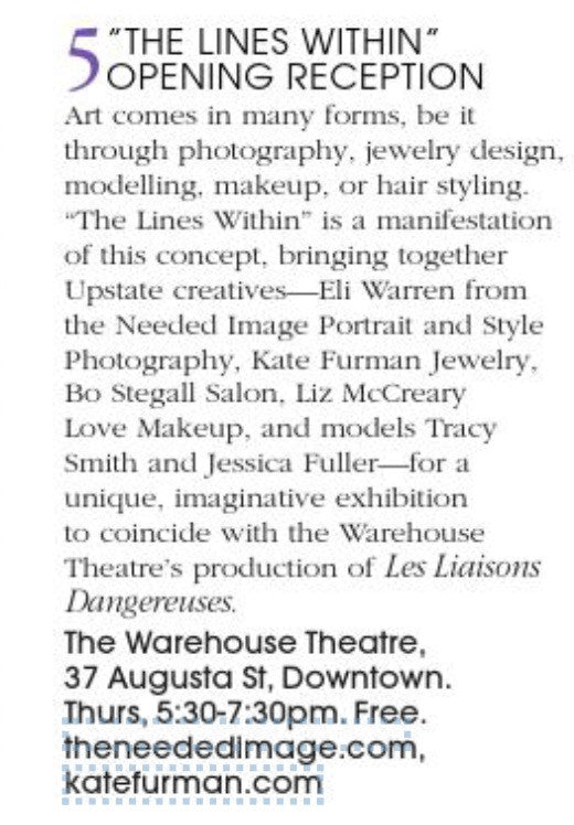 Another mention in Town Magazine!