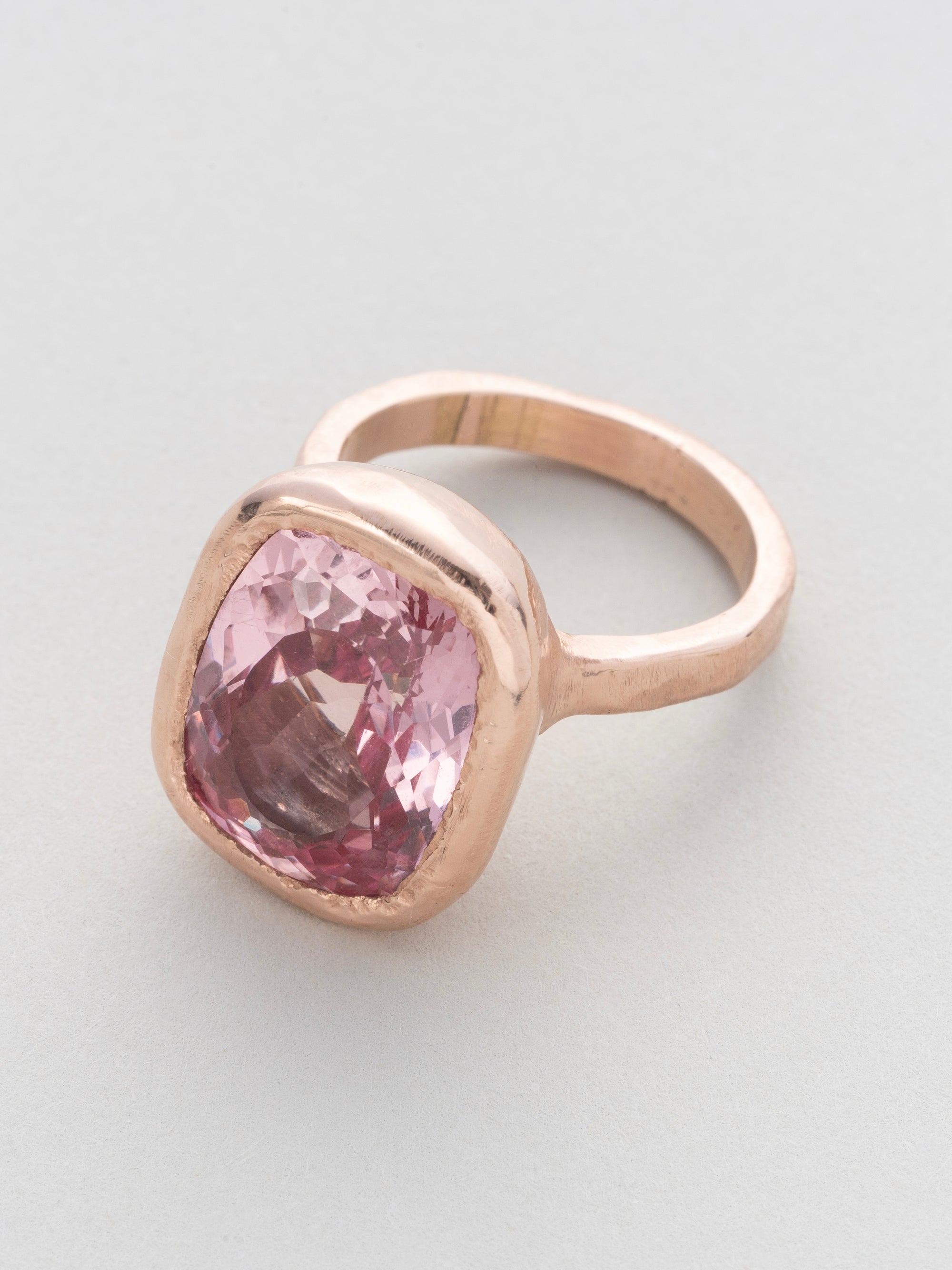 Pink Sapphire Statement Ring
