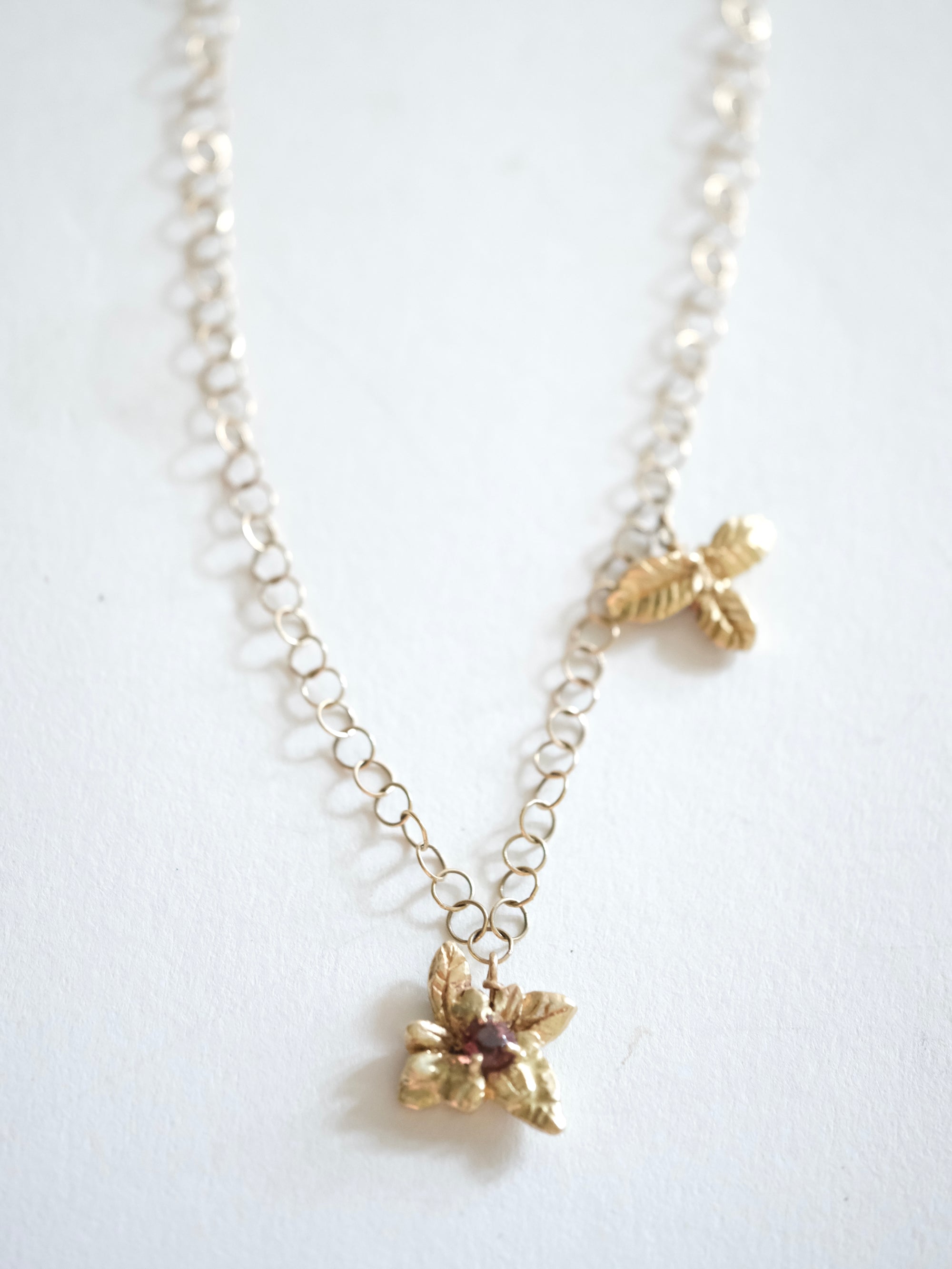 a Charming Garden Necklace