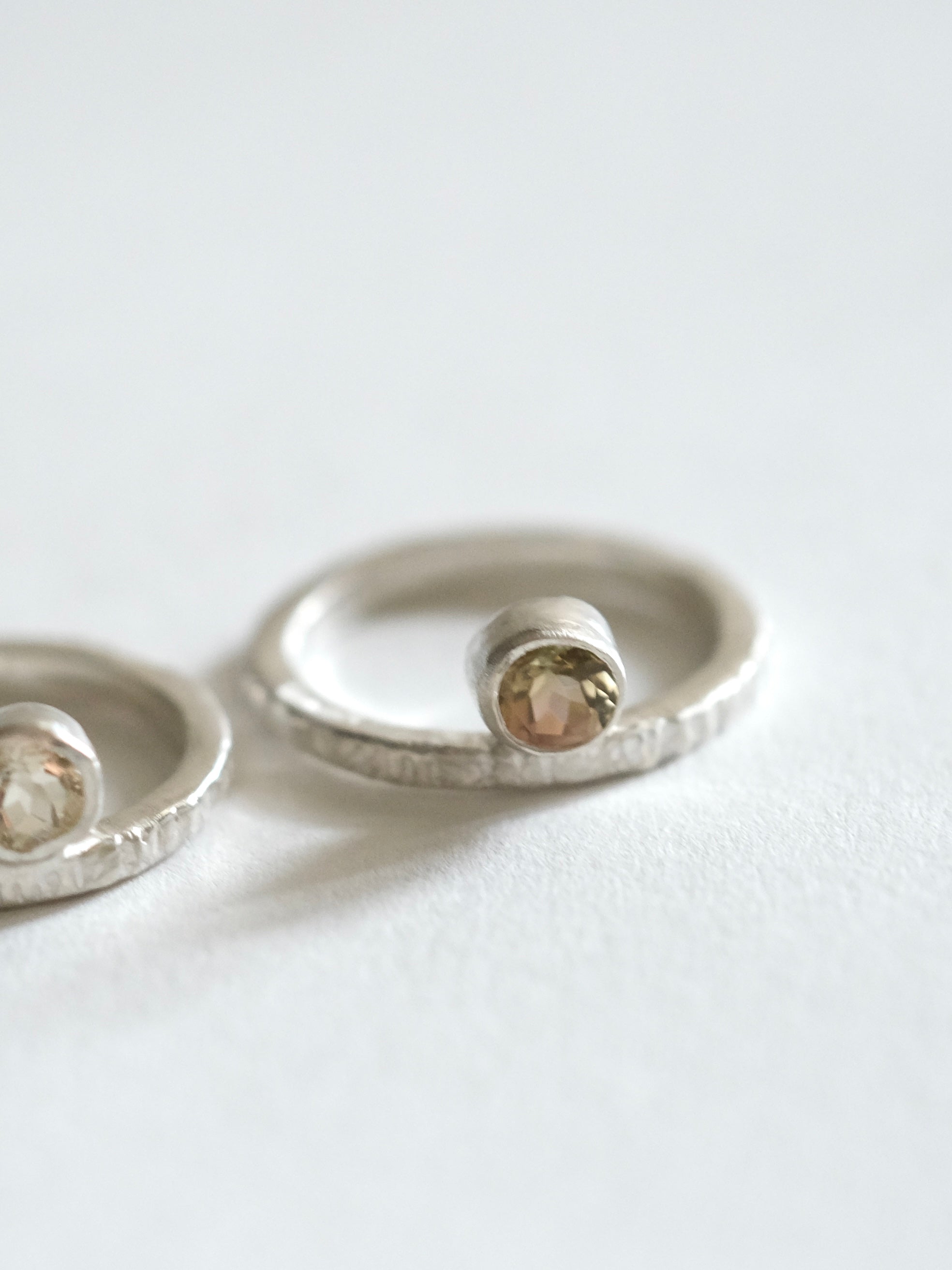Offset Tourmaline Ring