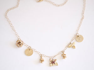 a Charming Garden Necklace