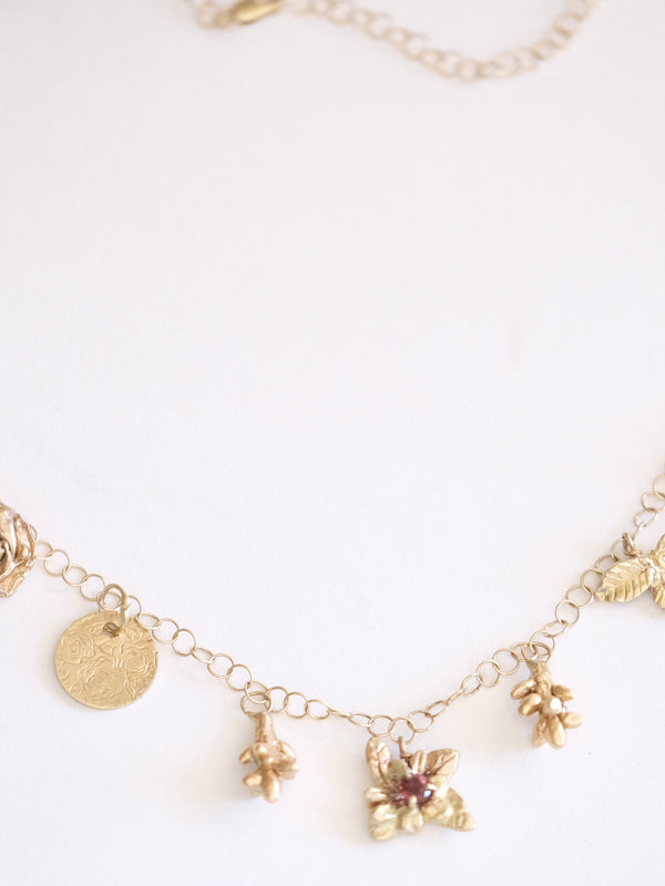 a Charming Garden Necklace