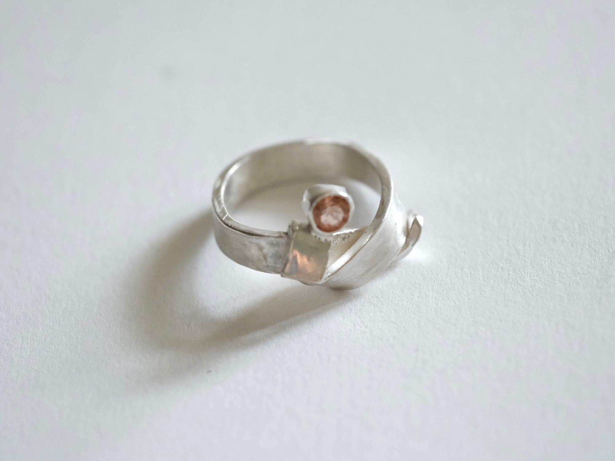 Brown Tourmaline Wrapping Ring