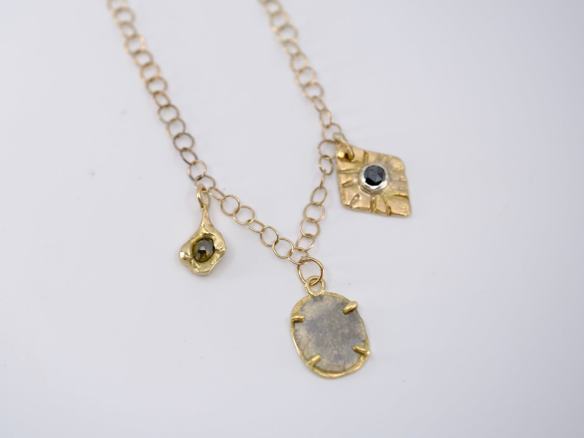 Diamond Charm Necklace