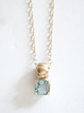 Load image into Gallery viewer, Green Tourmaline Bead Necklace
