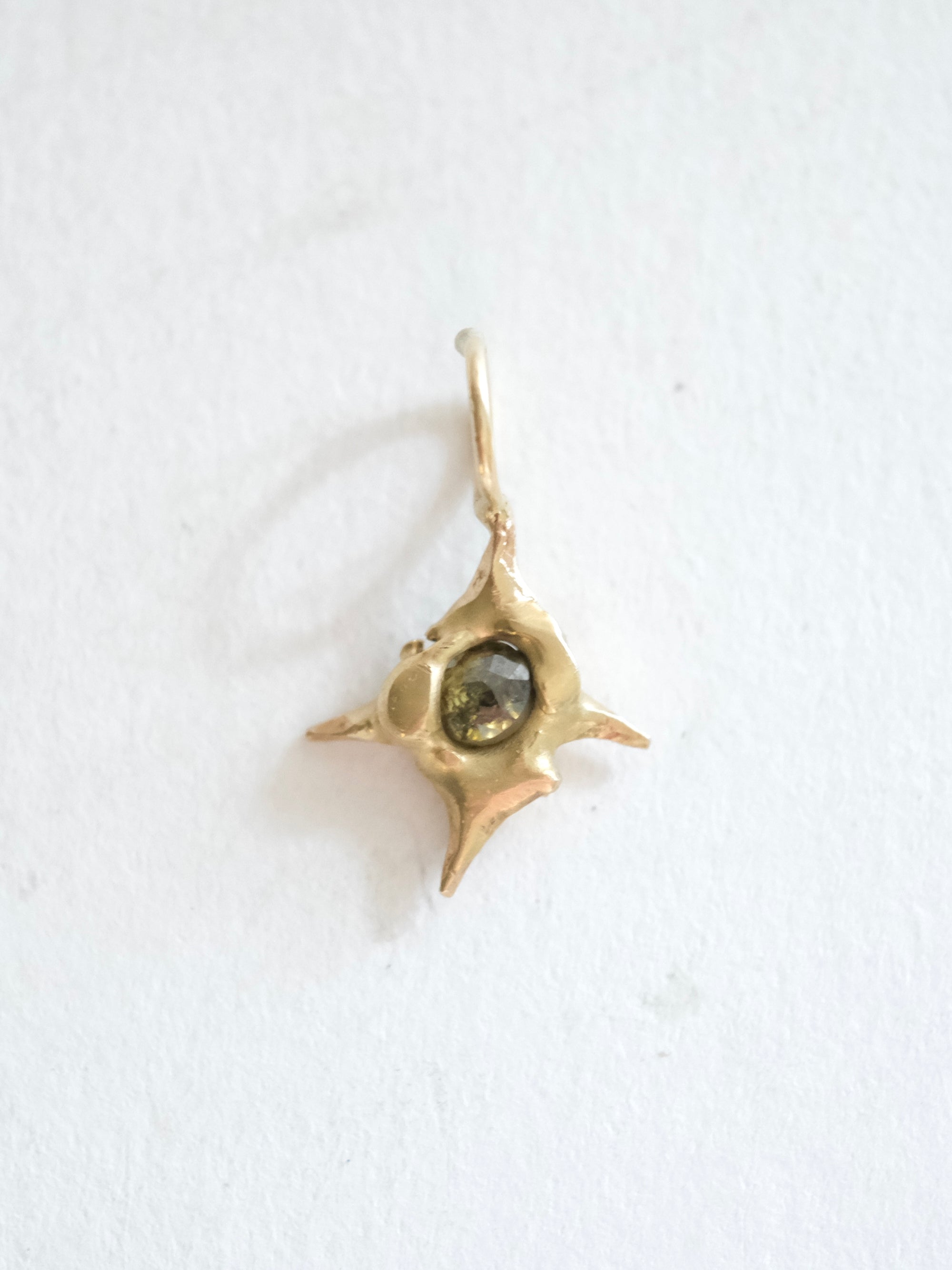 Black Diamond Pointed Pendant