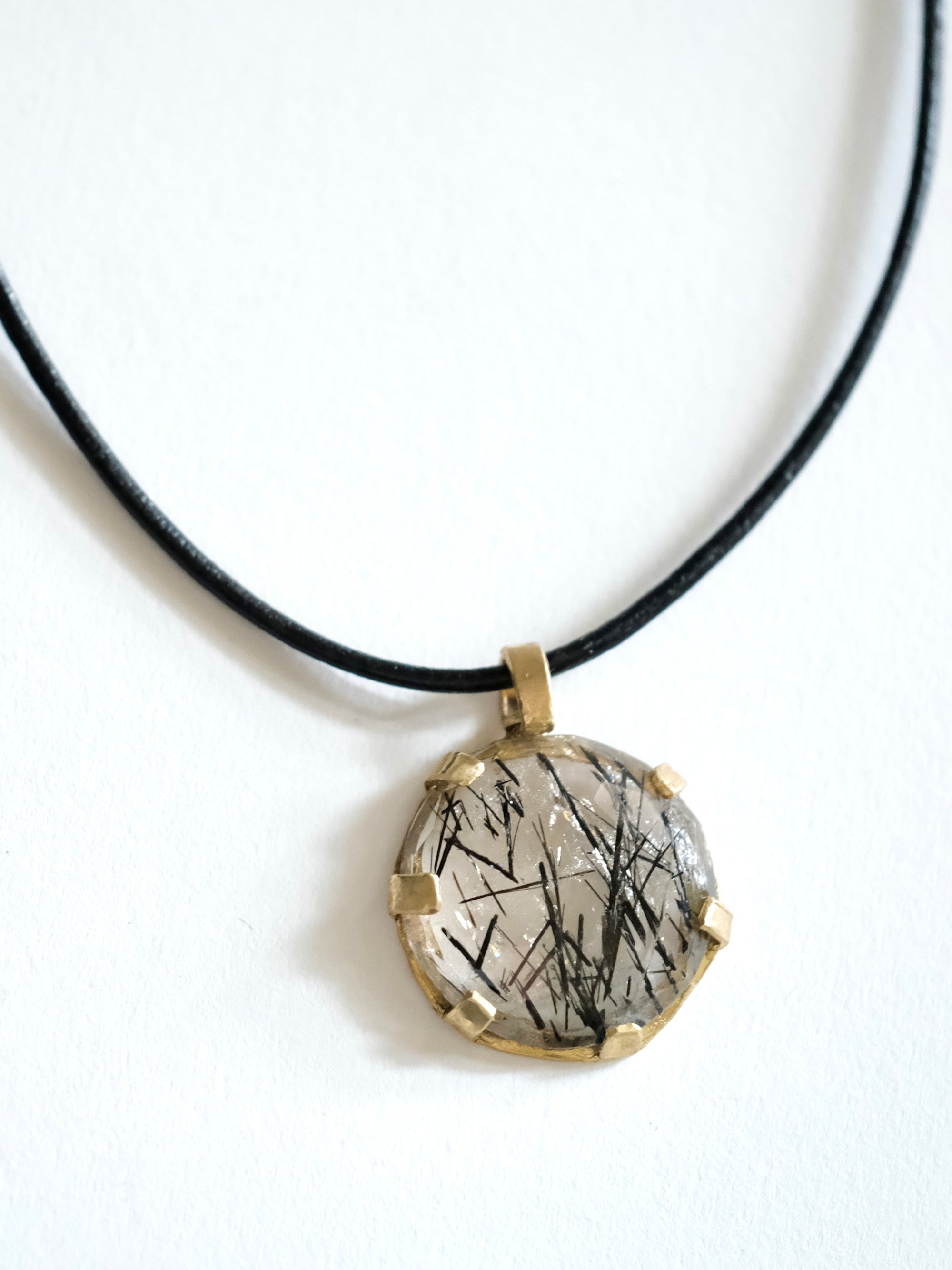 Tourmalated Quartz Pendant