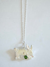 Load image into Gallery viewer, Green Bunny Pendant

