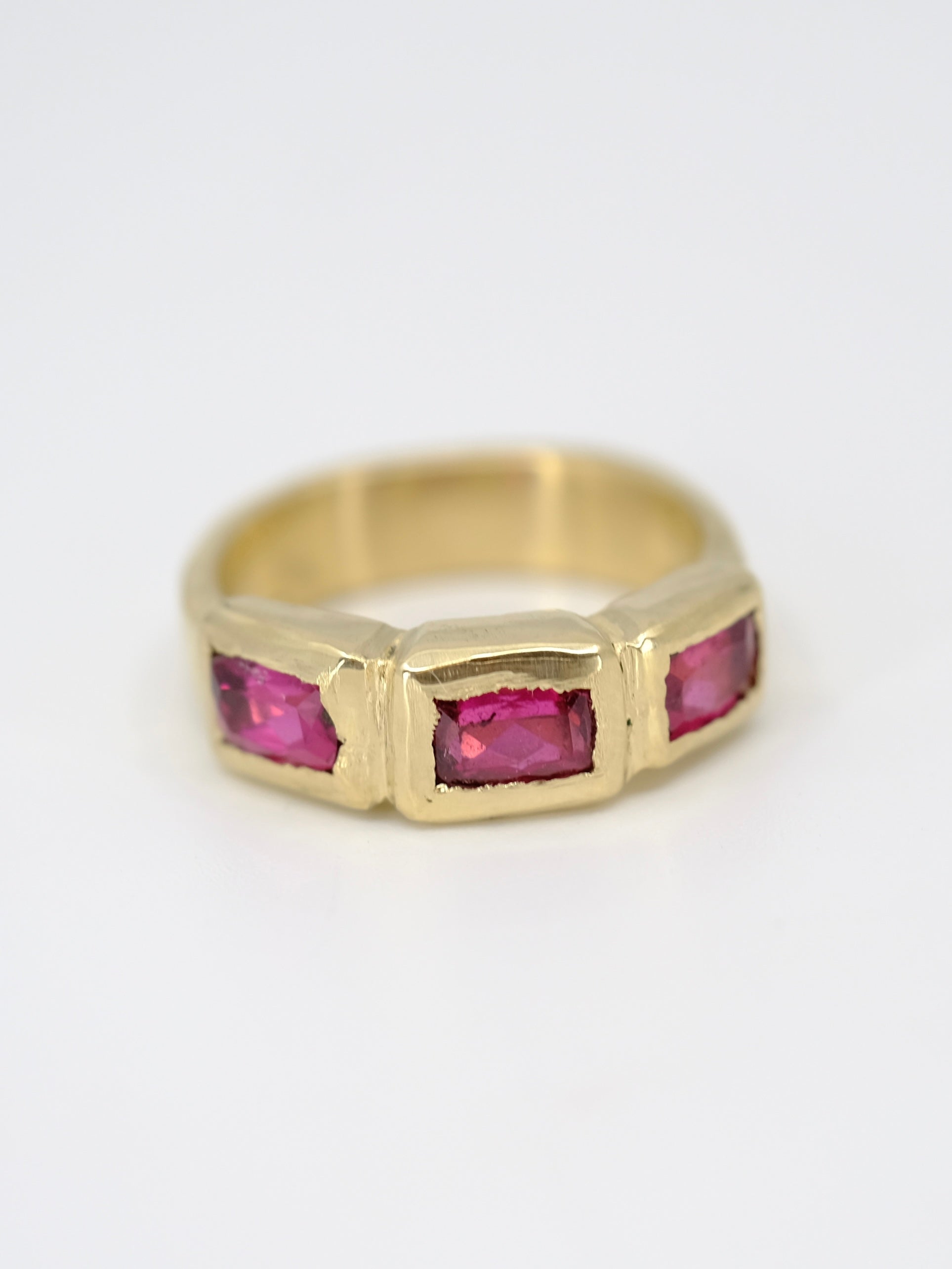 Tourmaline Trio Ring