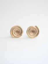 Load image into Gallery viewer, Spiraling Shell Stud Earrings
