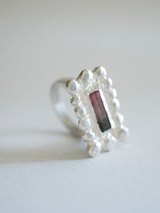 Tourmaline Bar Ring