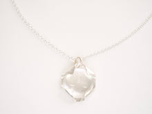 Load image into Gallery viewer, Folded Quartz and Silver Pendant
