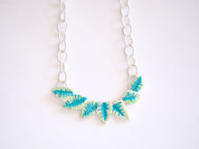 Load image into Gallery viewer, Green Leaf Necklace
