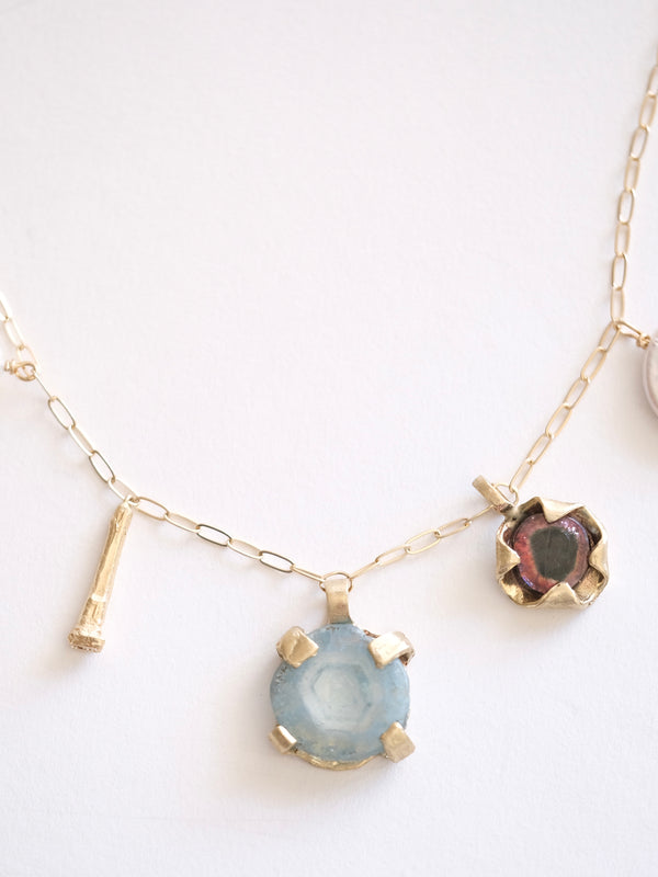 Chunky Charm Necklace