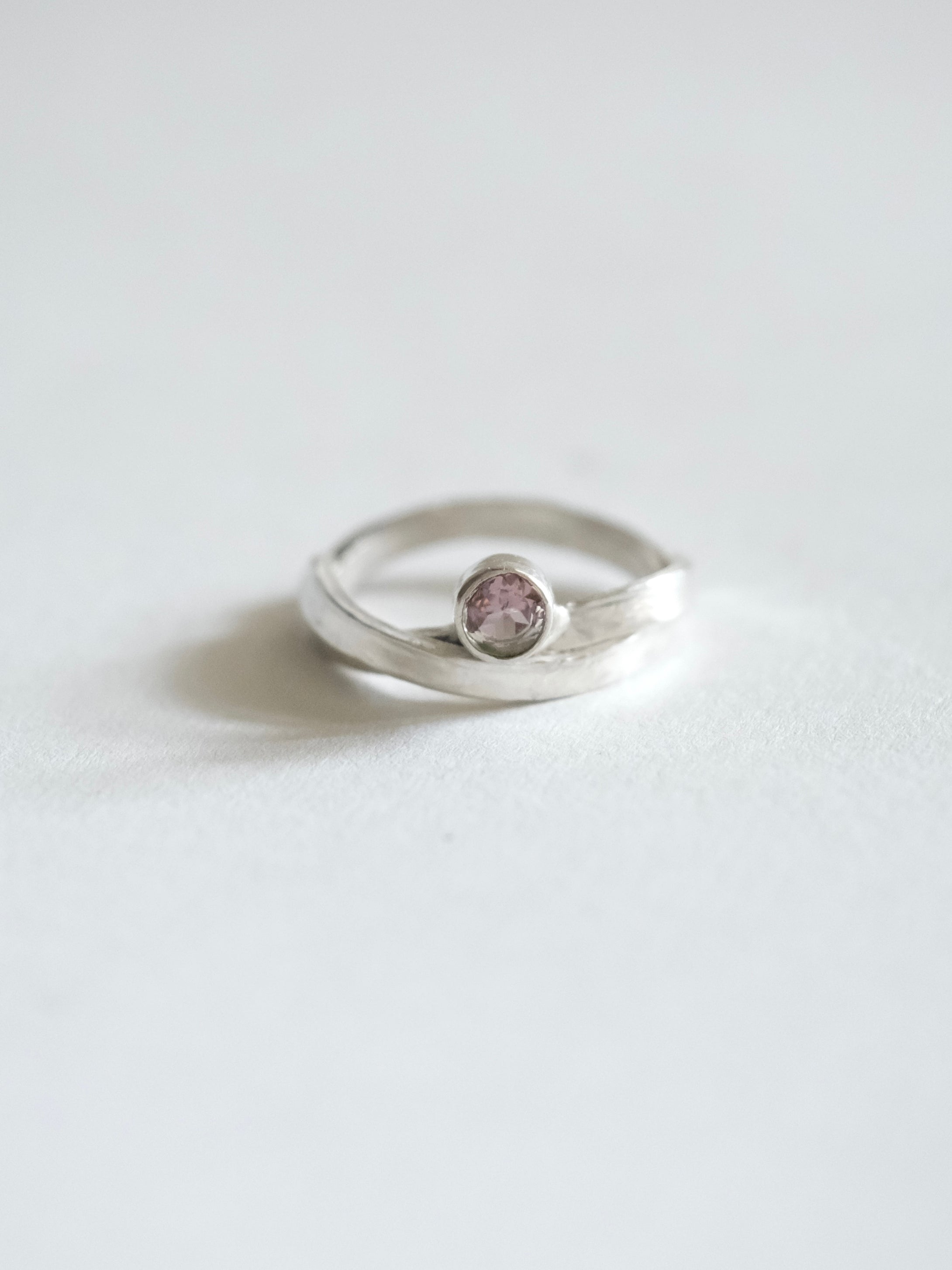Pink Tourmaline Wrapping Ring