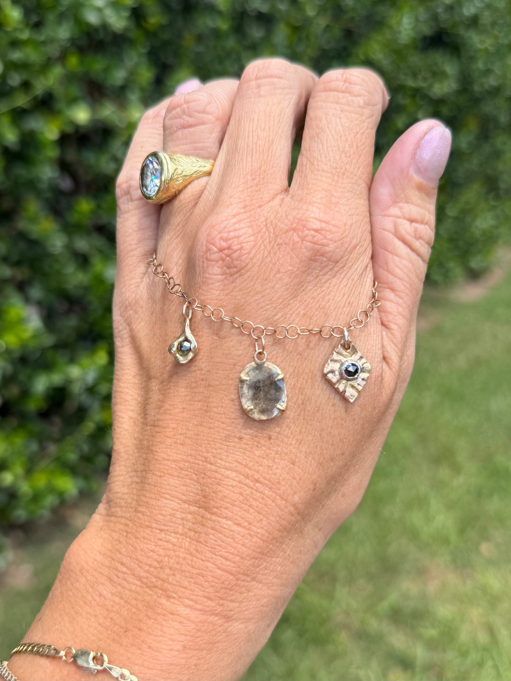 Diamond Charm Necklace