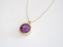 Load image into Gallery viewer, Amethyst Statement Pendant
