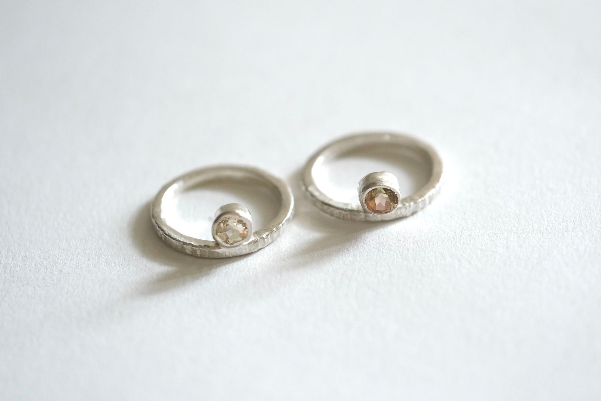 Offset Tourmaline Ring