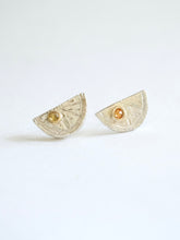 Load image into Gallery viewer, Lemon Slice Stud Earrings
