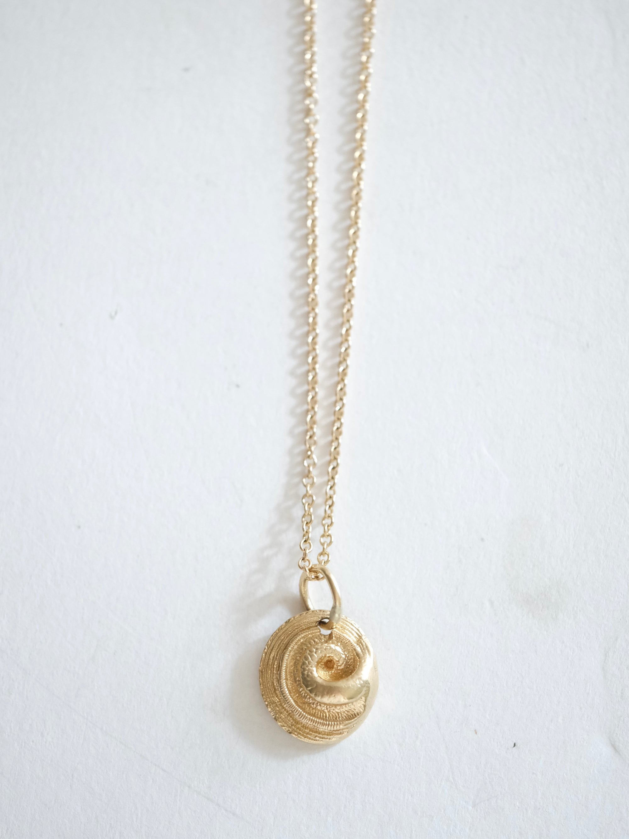 Spiraling Shell Pendant