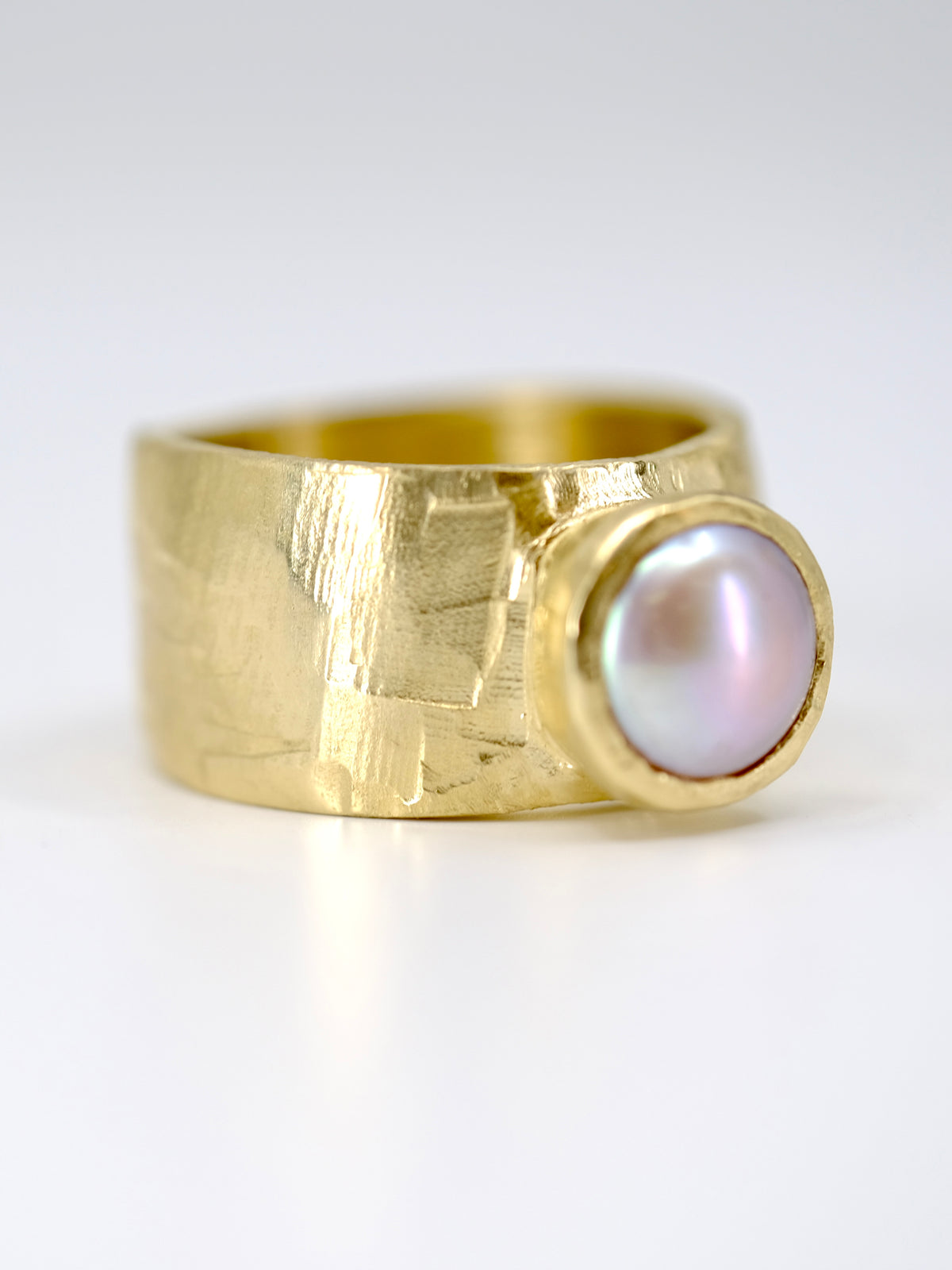 Pearl and Gold Ring