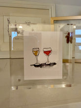 Load image into Gallery viewer, 4x4” Tiny Framed Drink Drawings
