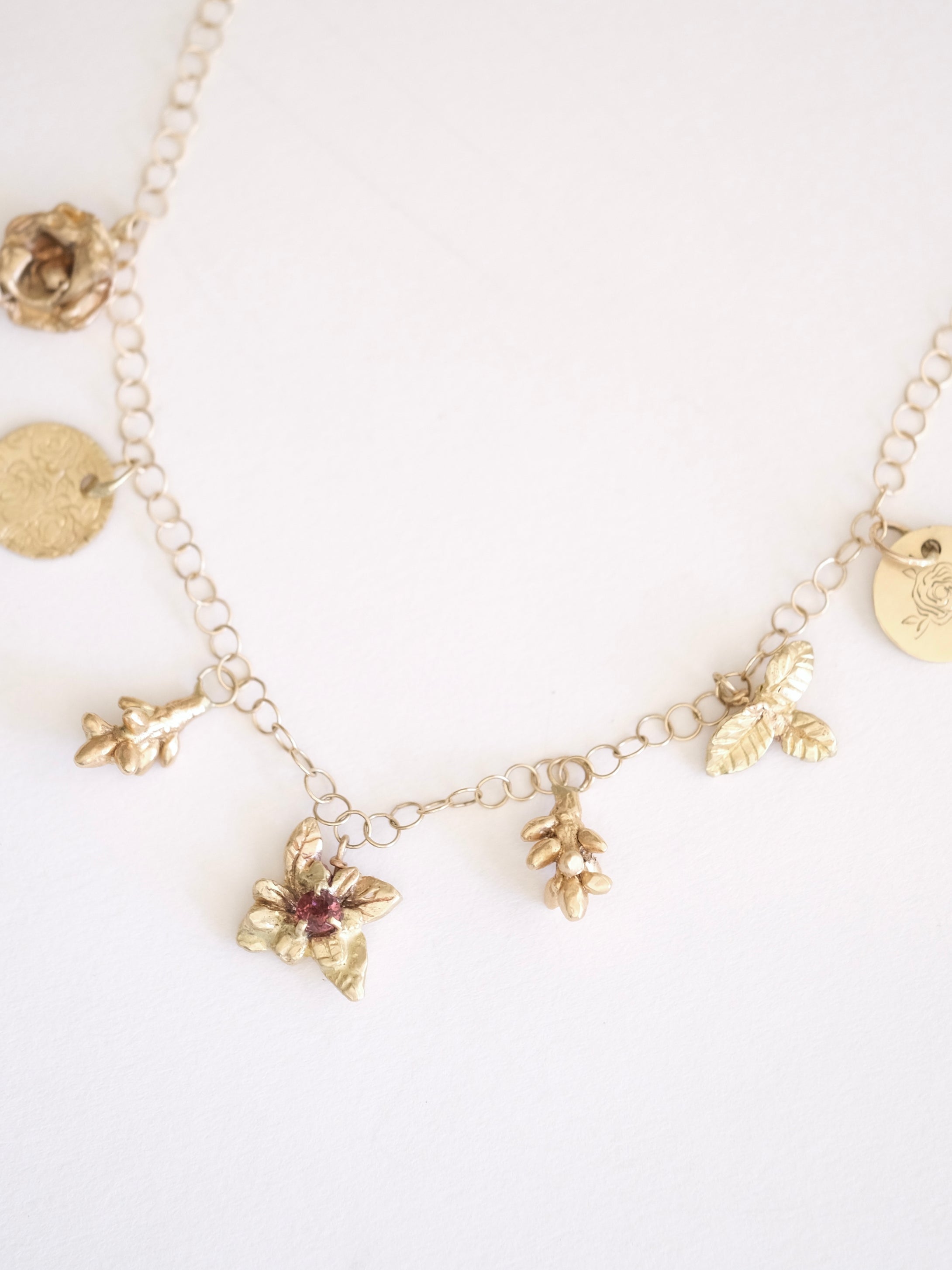 a Charming Garden Necklace