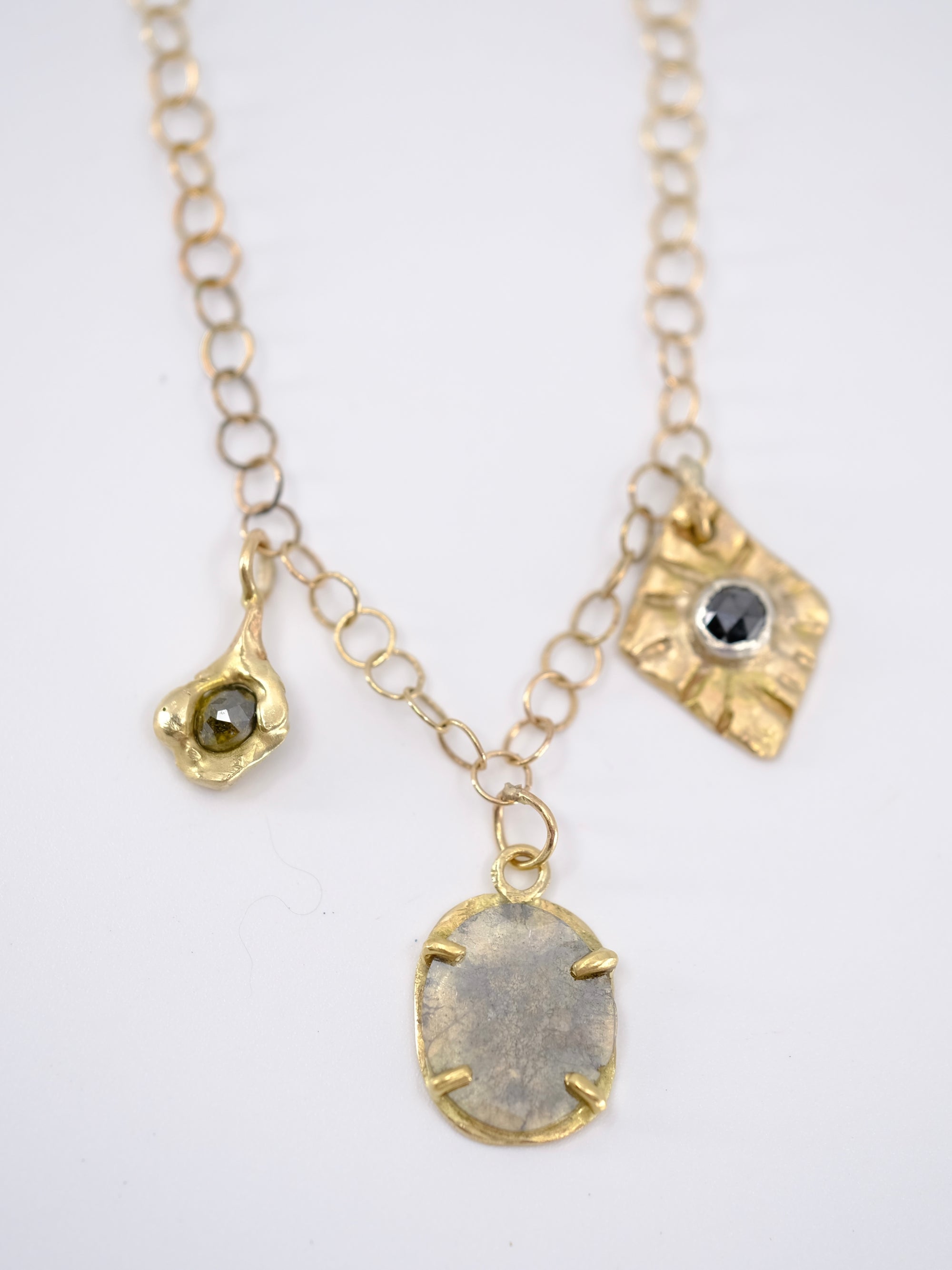 Diamond Charm Necklace