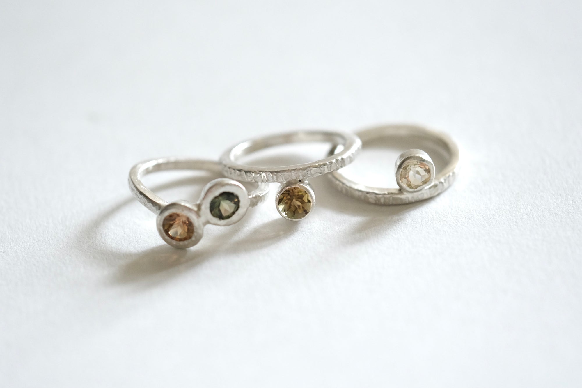 Offset Tourmaline Ring