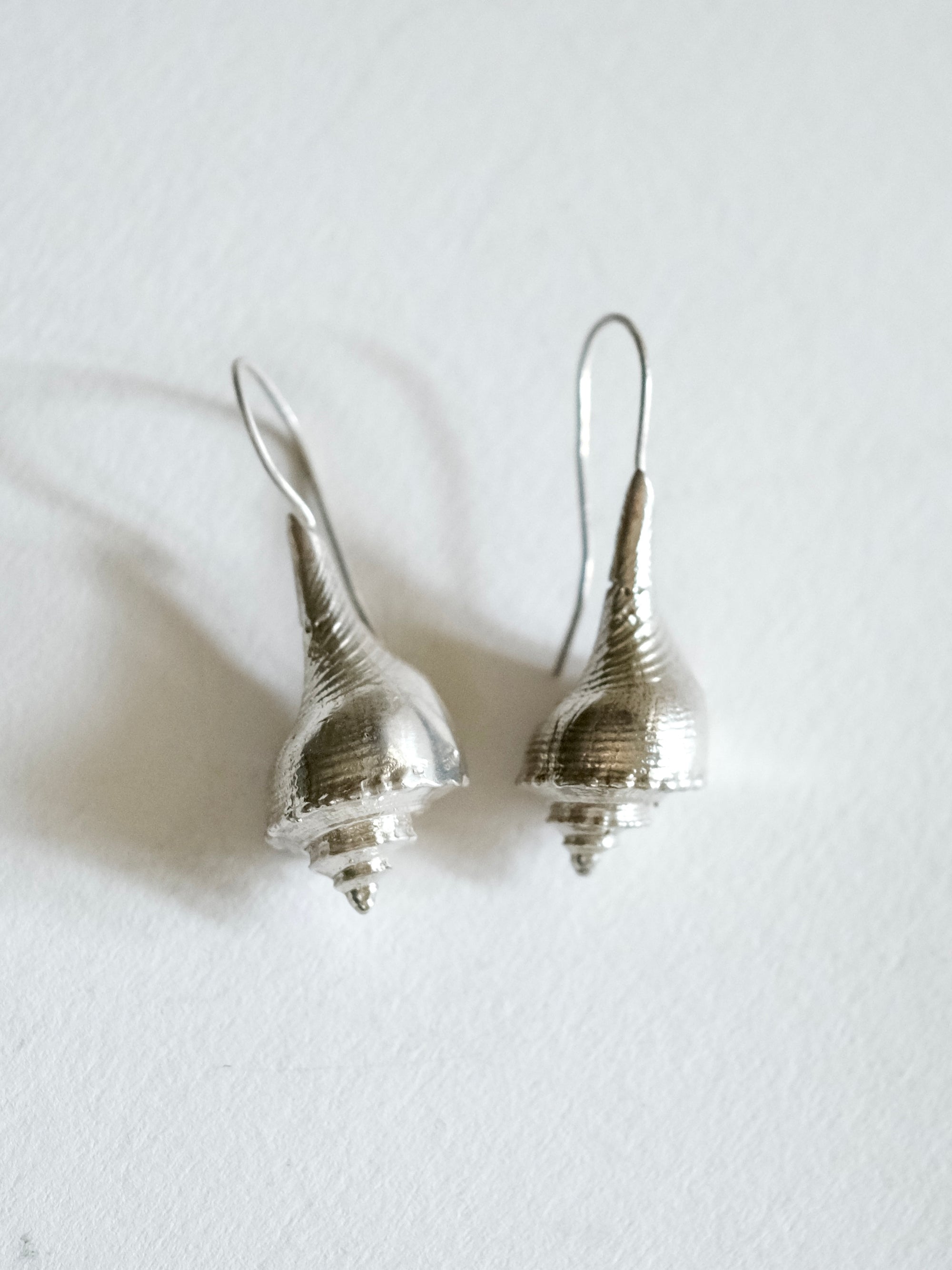 Conch-shell Drop Earrings