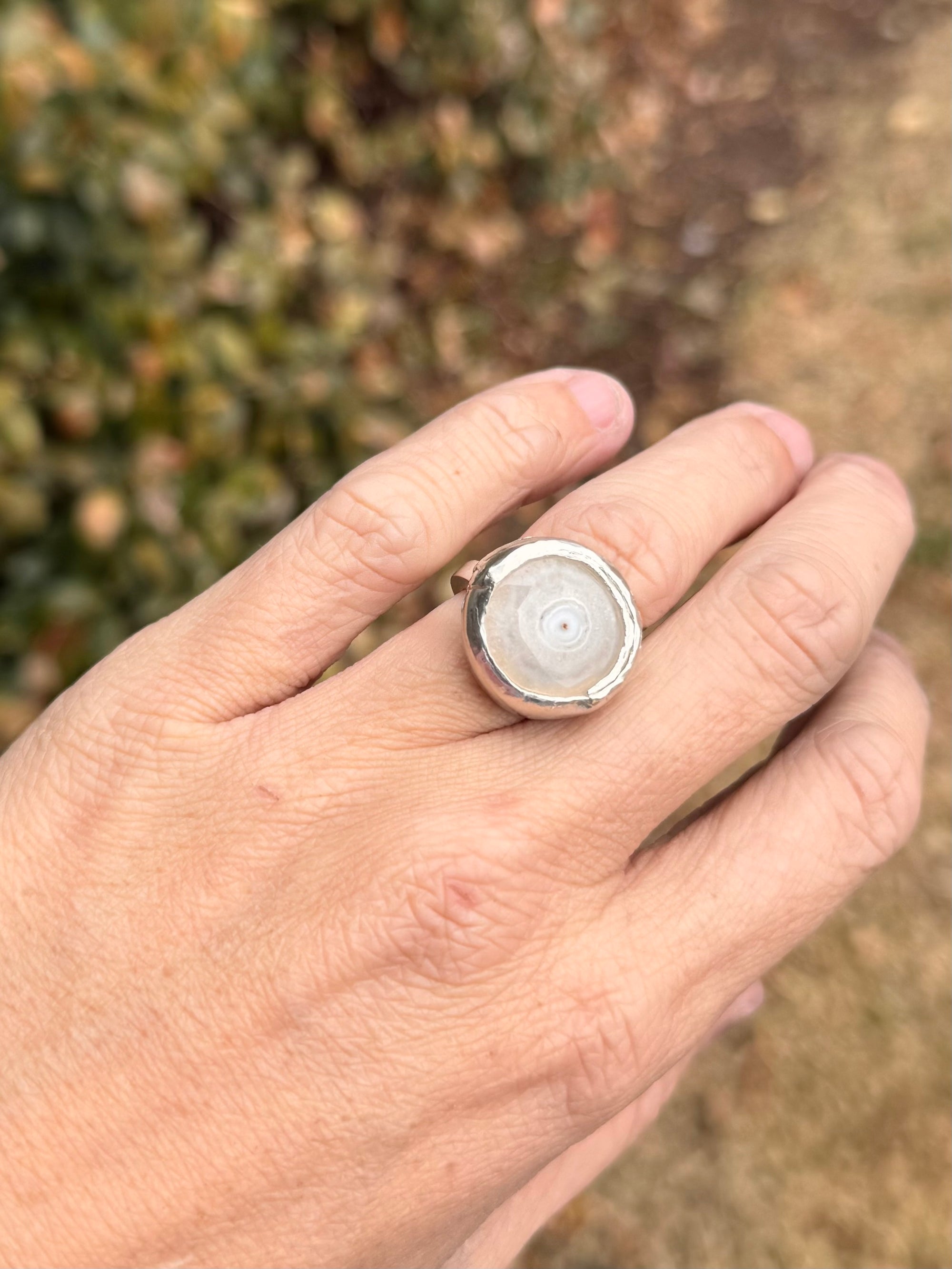 Solar Quartz Ring
