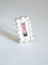 Load image into Gallery viewer, Tourmaline Bar Ring
