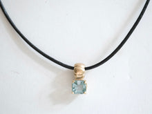 Load image into Gallery viewer, Green Tourmaline Bead Necklace

