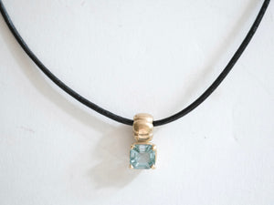 Green Tourmaline Bead Necklace