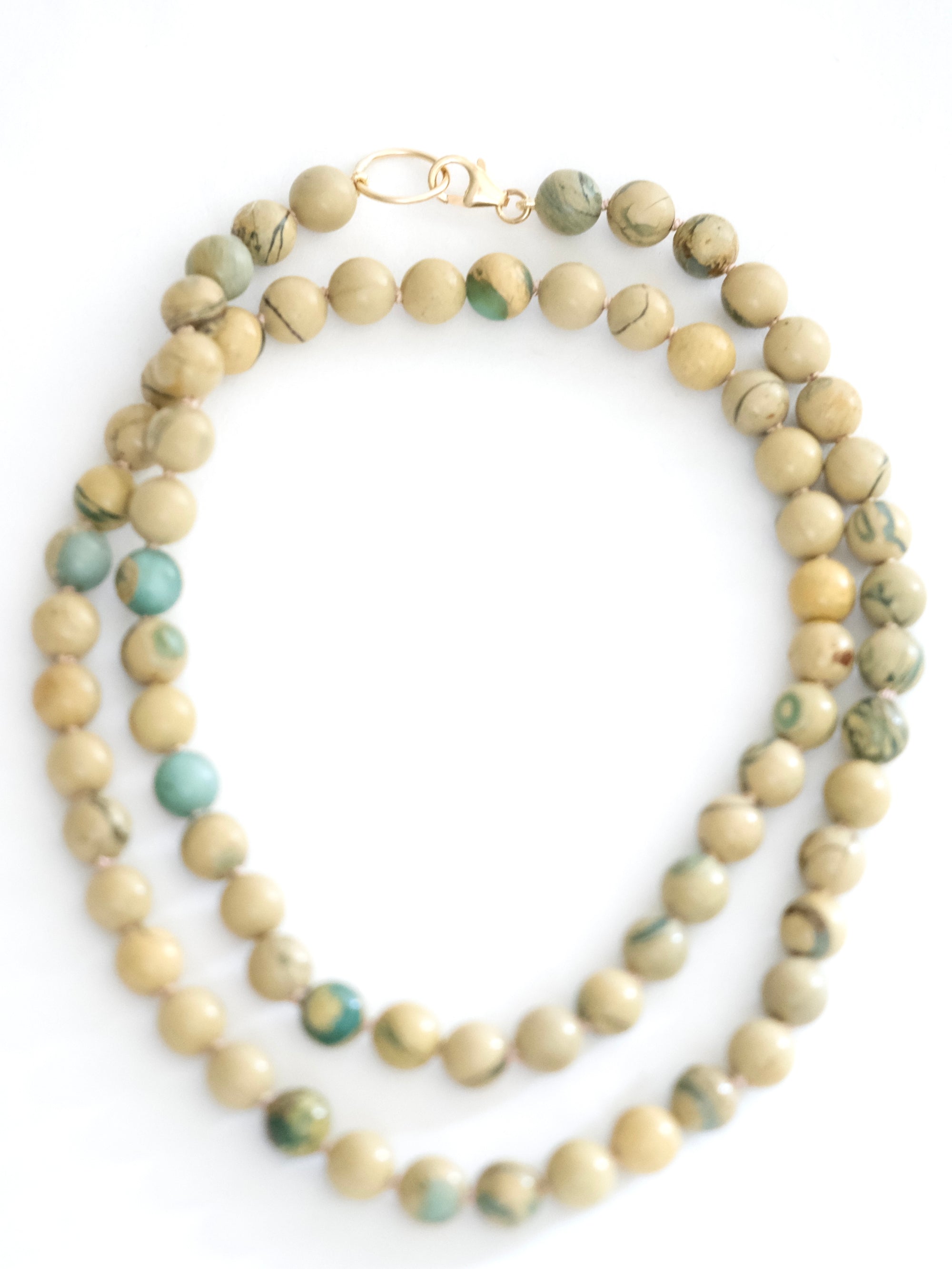 Jasper Bead Necklace