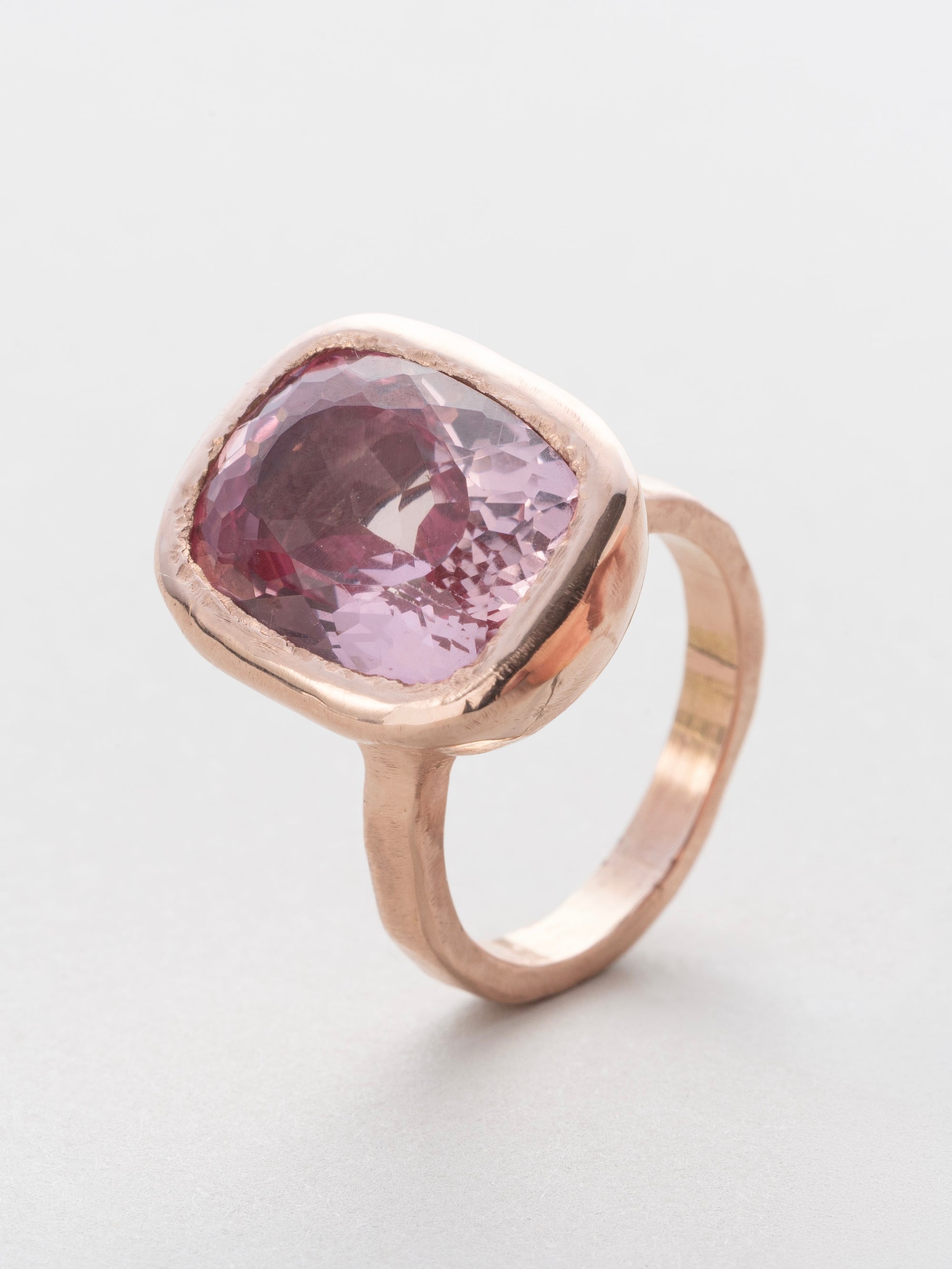 Pink Sapphire Statement Ring