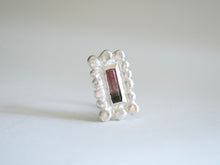 Load image into Gallery viewer, Tourmaline Bar Ring
