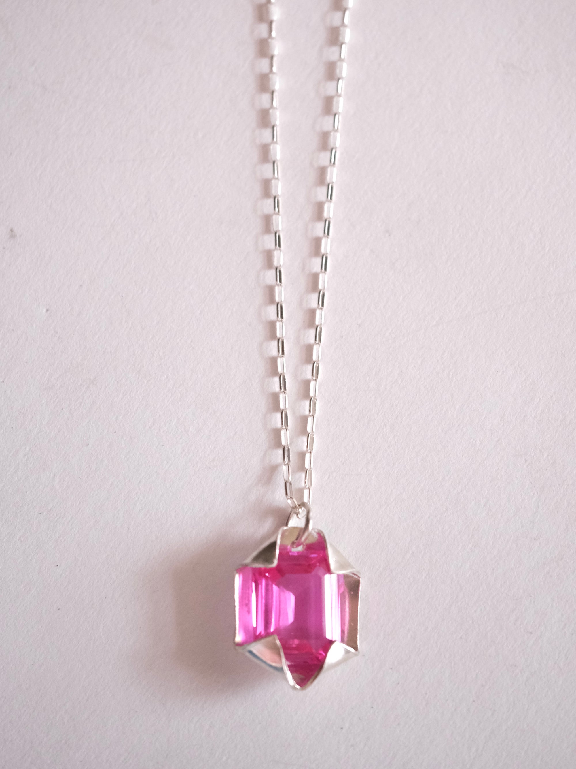 Pink Sapphire Pendant