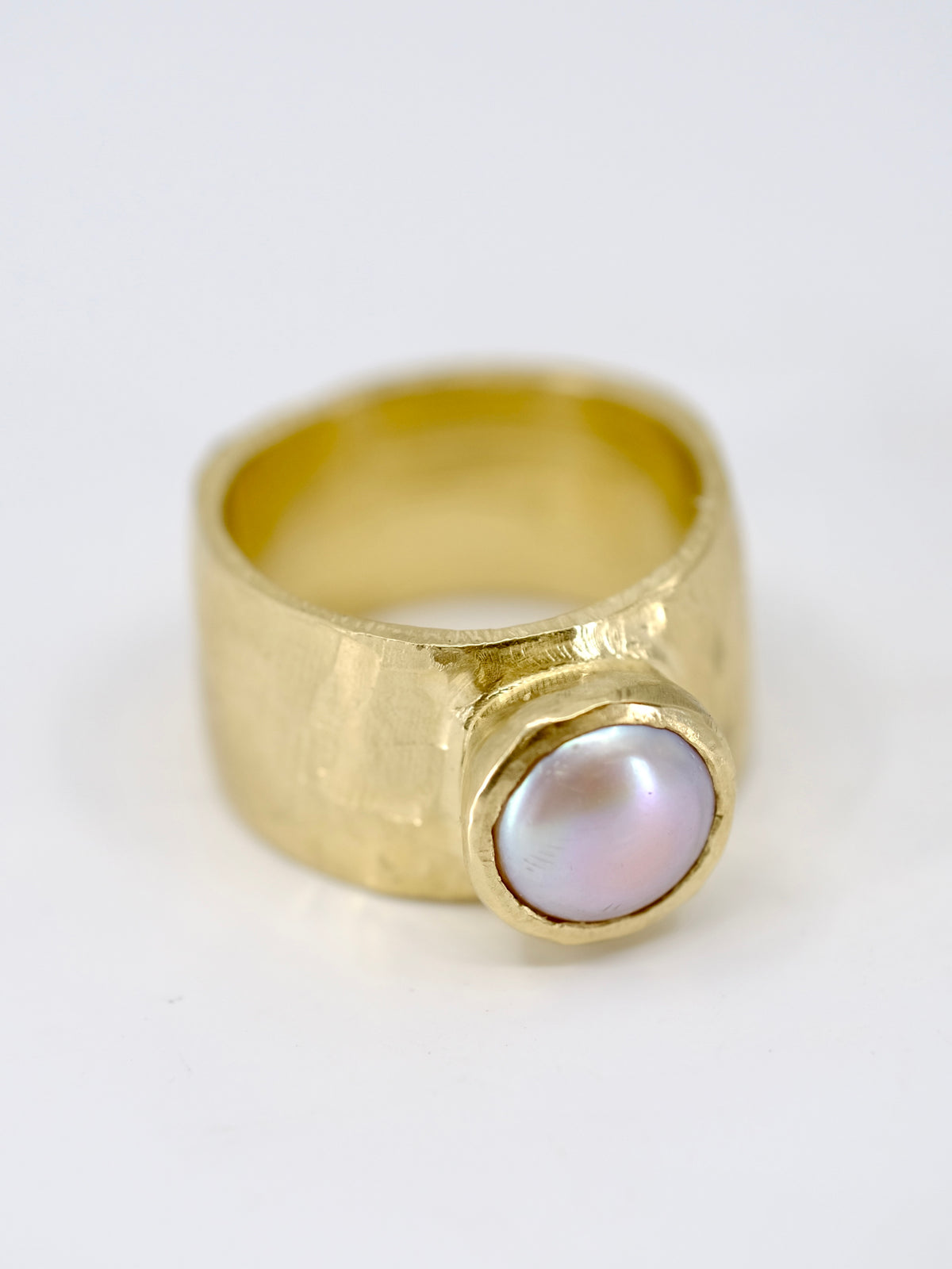 Pearl and Gold Ring