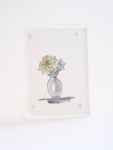 Load image into Gallery viewer, Tiny Flower Drawings in Acrylic Frames
