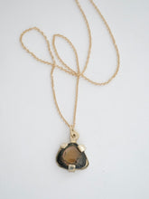 Load image into Gallery viewer, Tourmaline and Gold Pendant
